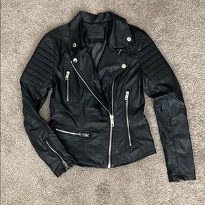 Blank NYC faux leather jacket